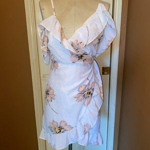 Spring/summer dress with flowers